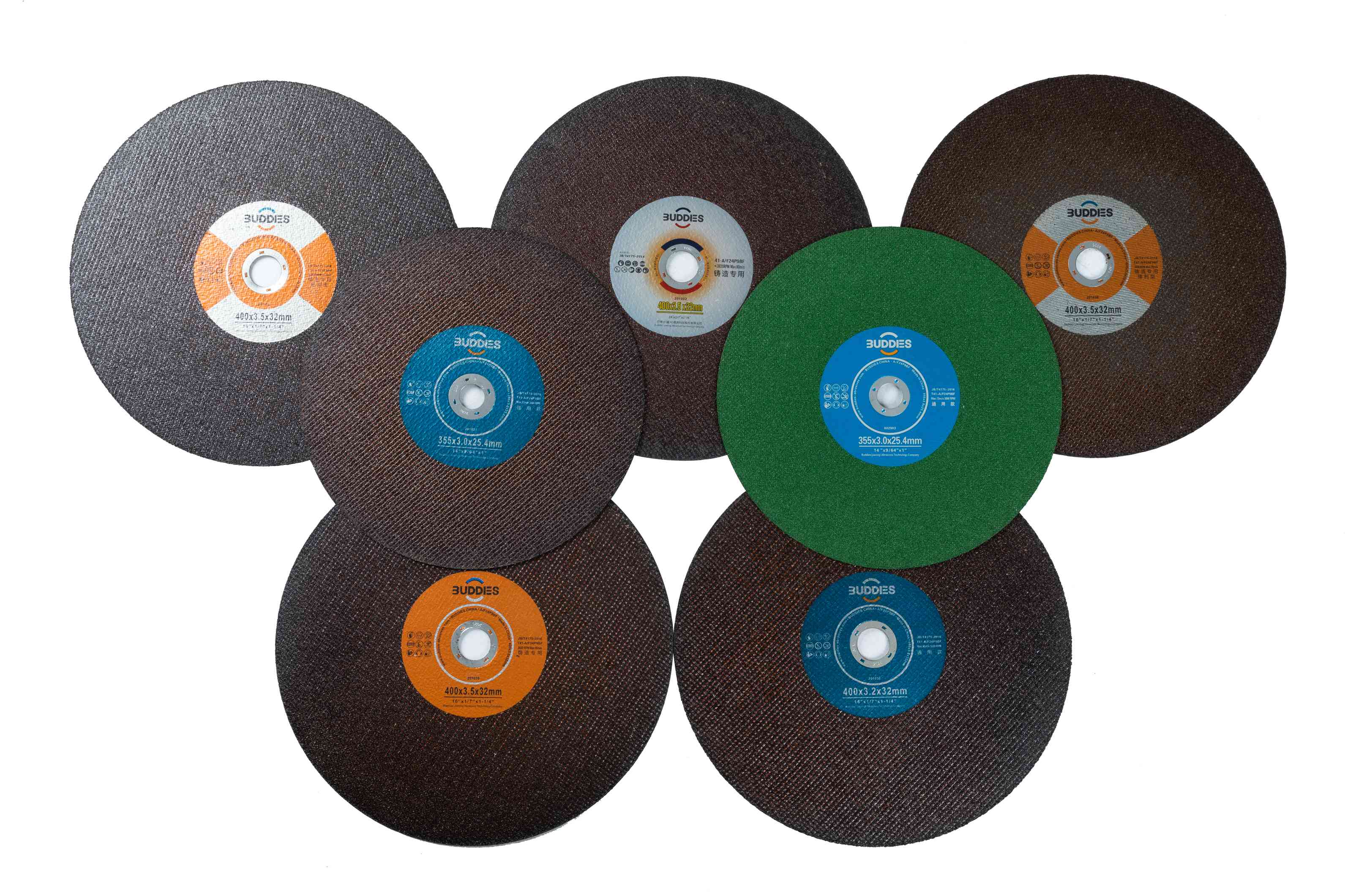 Why are there so many colors of cutting discs?