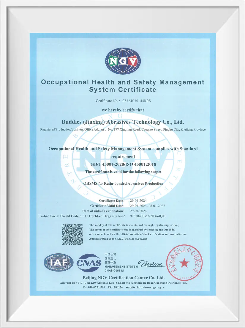 Occupational Health and Safety Management System Certification